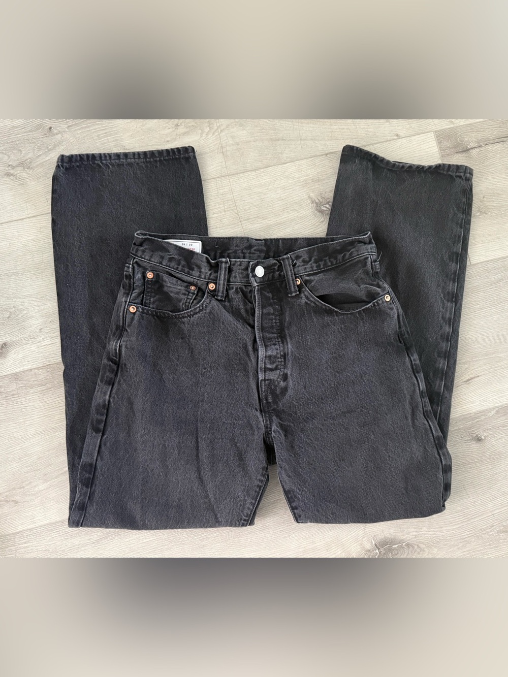 Black Men’s Classic Straight Jeans - GAP